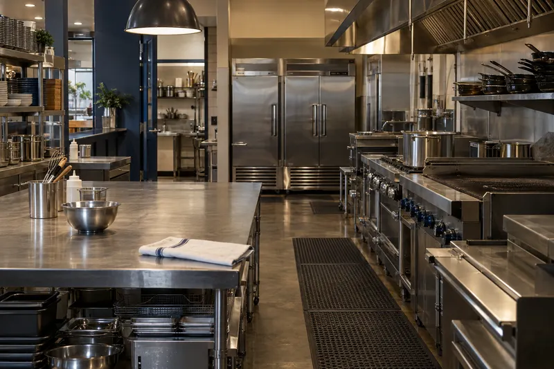 Illustrative restaurants operations and electricity-consuming equipment